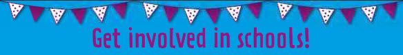 Get involved in Schools logo