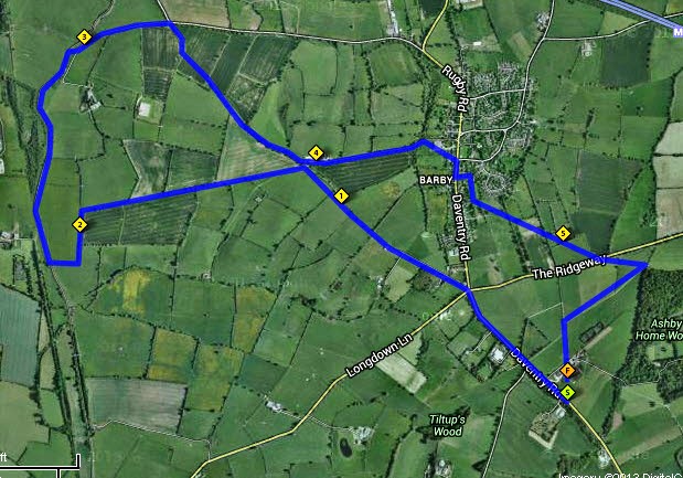 Barby Figure of Eight route